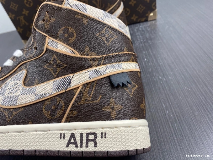 Boostmaster lin LV Air Jordan x 1 OFF-WHITE 0824